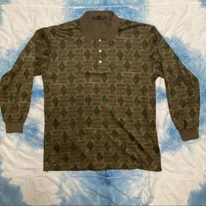 Vintage Long Sleeve Polo